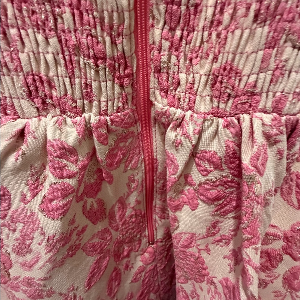 Windsor Pink and Cream Floral Dress - Picture 7 of 10